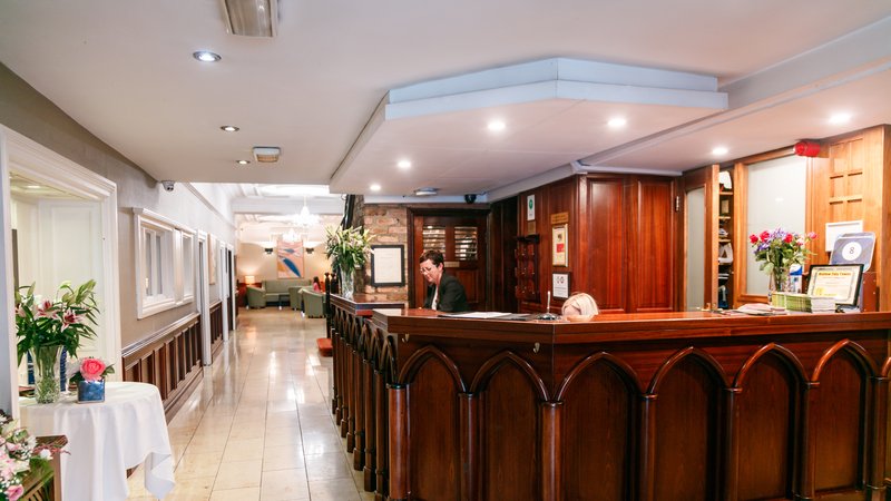 Hr reception ja Hibernian Hotel Mallow WB